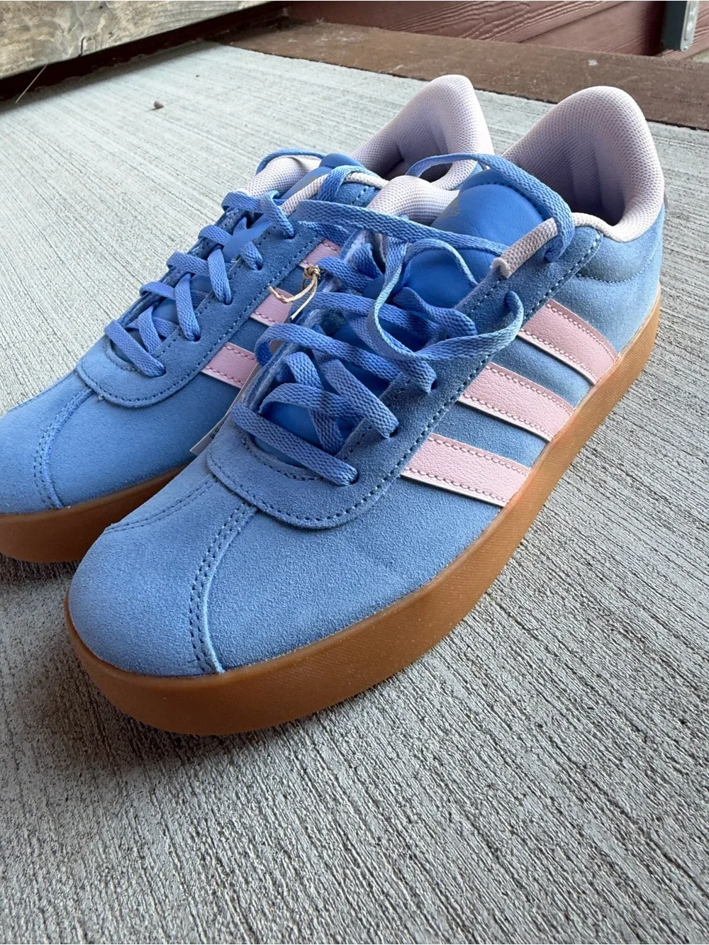 Adidas Women's Cotton Candy Sneakers VL Court 3.0